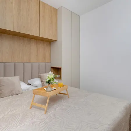 Bright Beige With Furnished Balcony And Parking In By Renters Gdansk