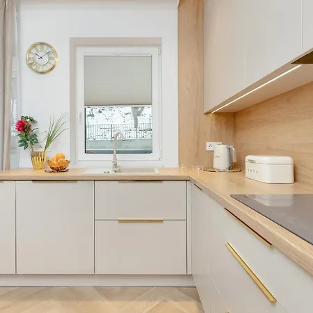 Apartment Bright Beige With Furnished Balcony And Parking In By Renters *